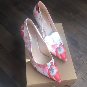 Floral heels